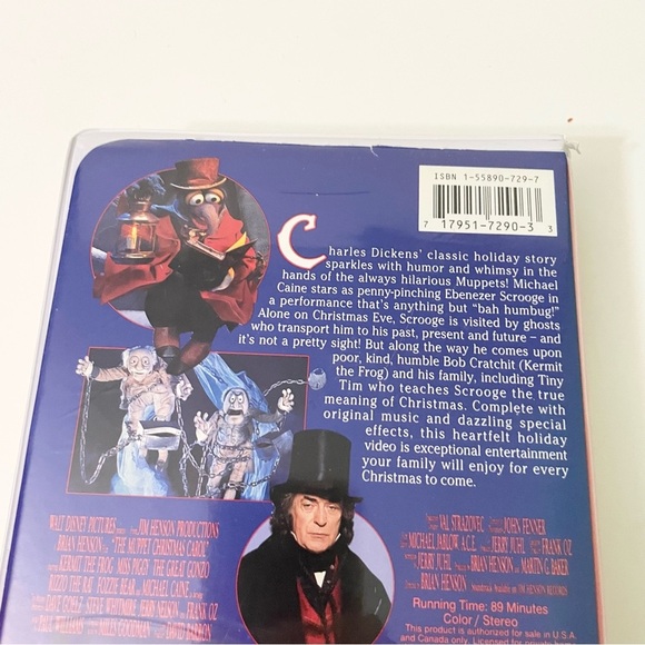 The Muppet Christmas Carol VHS - Picture 11 of 16